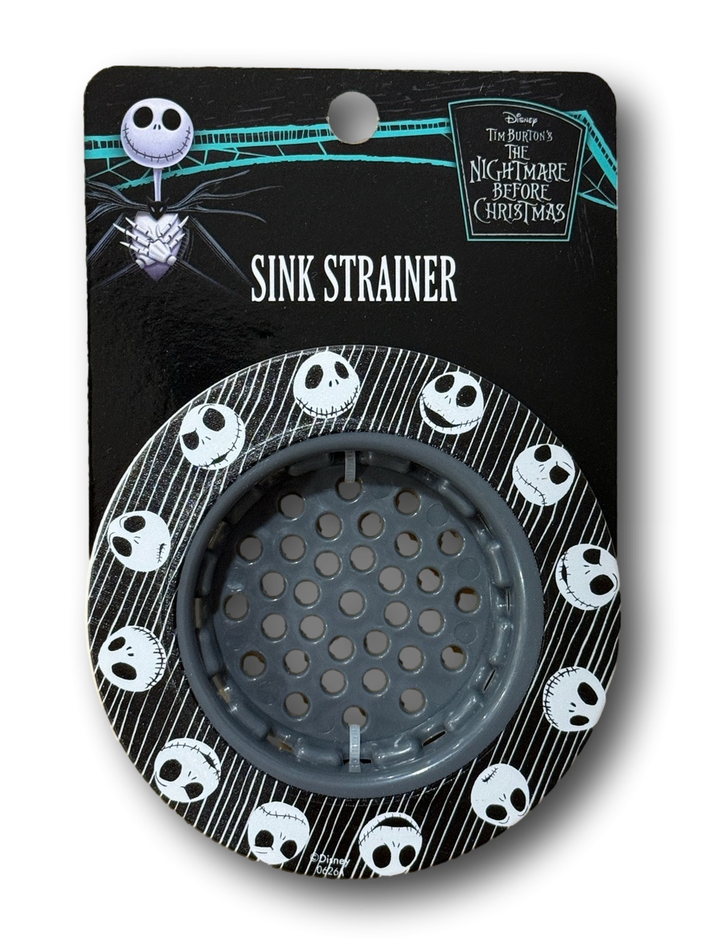 The Nightmare Before Christmas Jack Skellington Kitchen Sink Strainer - NWT